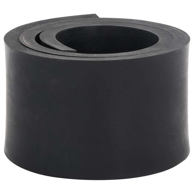 Bordo in Gomma per Spazzaneve Nero 100x8x1 cm
