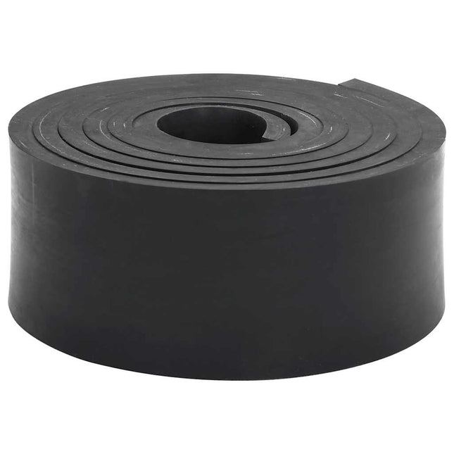 Bordo in Gomma per Spazzaneve Nero 300x8x1 cm