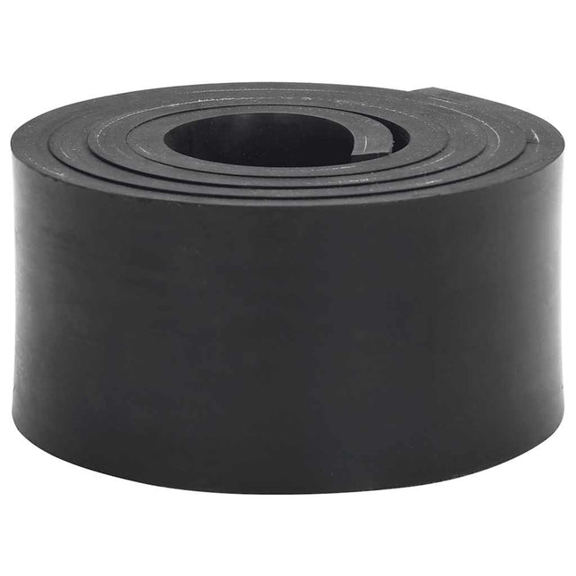 Bordo in Gomma per Spazzaneve Nero 150x10x1 cm