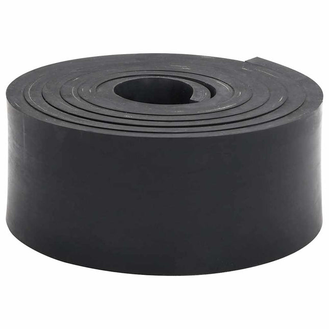 Bordo in Gomma per Spazzaneve Nero 250x10x1 cm