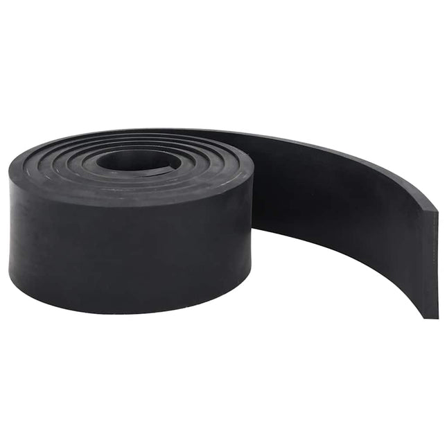 Bordo in Gomma per Spazzaneve Nero 250x10x1 cm