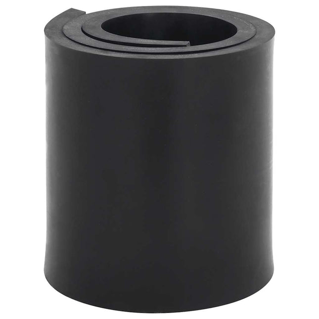 Bordo in Gomma per Spazzaneve Nero 100x15x1 cm
