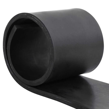 Bordo in Gomma per Spazzaneve Nero 120x15x1 cm