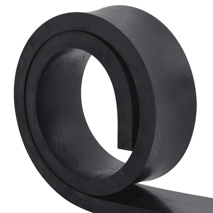 Bordo in Gomma per Spazzaneve Nero 200x10x2 cm