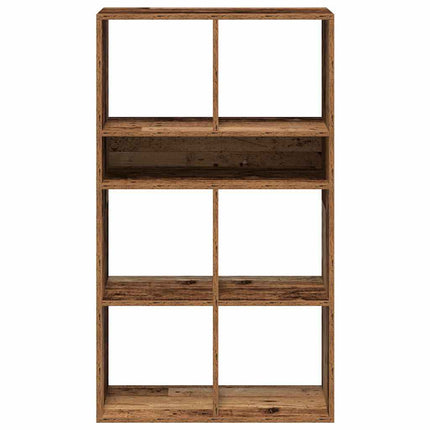 Libreria Legno Antico 66x31x112 cm in Legno Multistrato