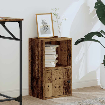 Libreria Legno Vecchio 31x24x52 cm in Legno Multistrato