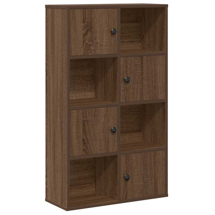 Libreria Rovere Marrone 60x24x101,5 cm in Legno Multistrato