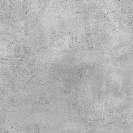 Scaffale Angolare a Muro Grigio Cemento 32x32x127,5 cm
