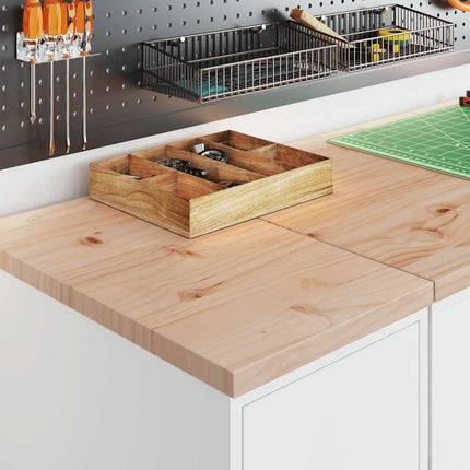 Armadietto da Garage Bianco 30x51x85 cm Legno Massello di Pino