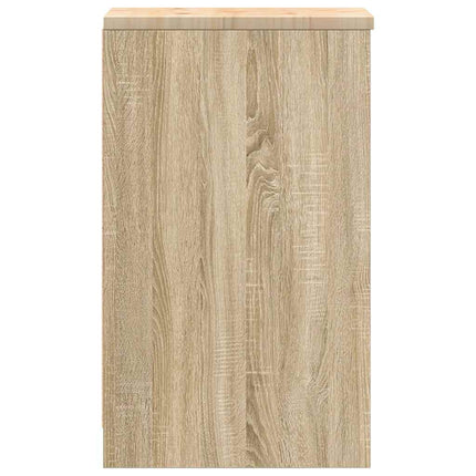 Armadietto da Garage Rovere Sonoma 30x51x85 cm
