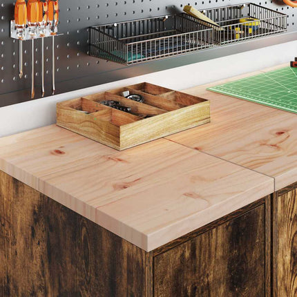 Armadietto da Garage in Rovere Affumicato 30x51x85 cm