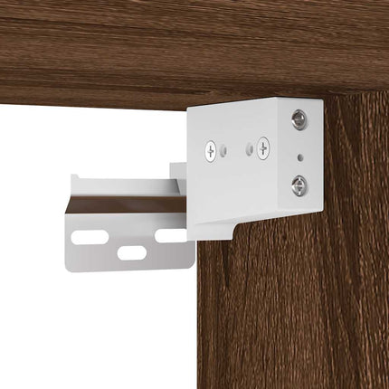 Pensile per Garage Rovere Marrone in Legno Multistrato