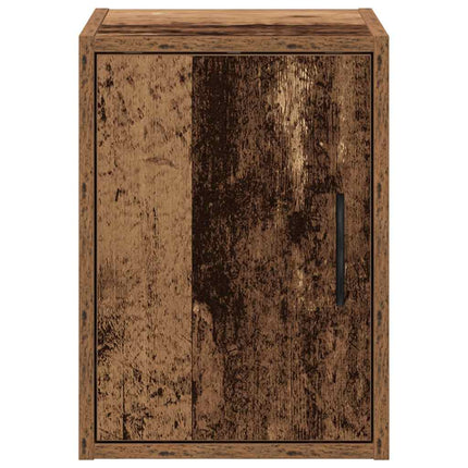Pensili per Garage 2 pz Legno Antico in Legno Multistrato