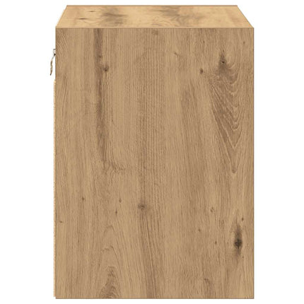 Pensile per Garage Rovere Artigianale in Legno Multistrato