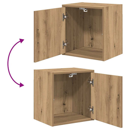 Pensile per Garage Rovere Artigianale in Legno Multistrato