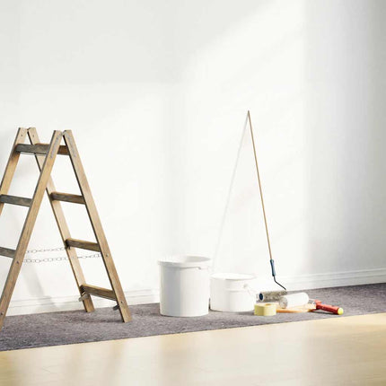 Telo Protettivo per Pittori Antiscivolo 2532 cm 220 g/mÃ‚Â² Grigio