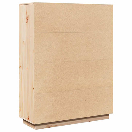 Credenza 89x34x116,5 cm in Legno Massello di Pino