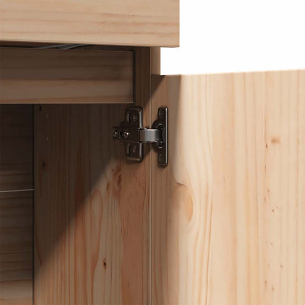 Credenza 89x34x116,5 cm in Legno Massello di Pino