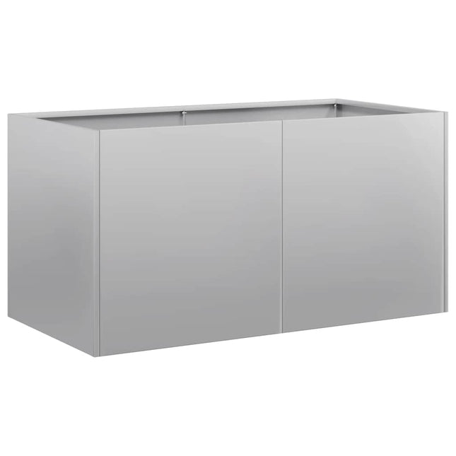 Fioriera 80x40x40 cm in Acciaio Zincato