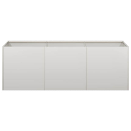 Fioriera 120x40x40 cm in Acciaio Inox
