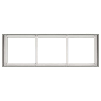 Fioriera 120x40x40 cm in Acciaio Inox
