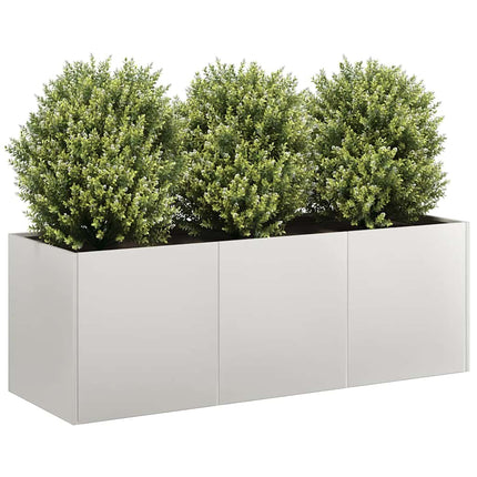 Fioriera 120x40x40 cm in Acciaio Inox