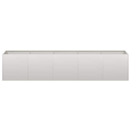 Fioriera 200x40x40 cm in Acciaio Inox