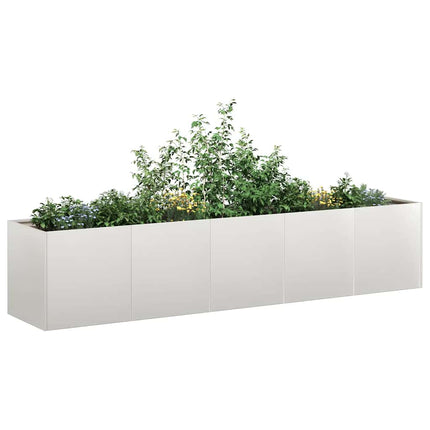 Fioriera 200x40x40 cm in Acciaio Inox