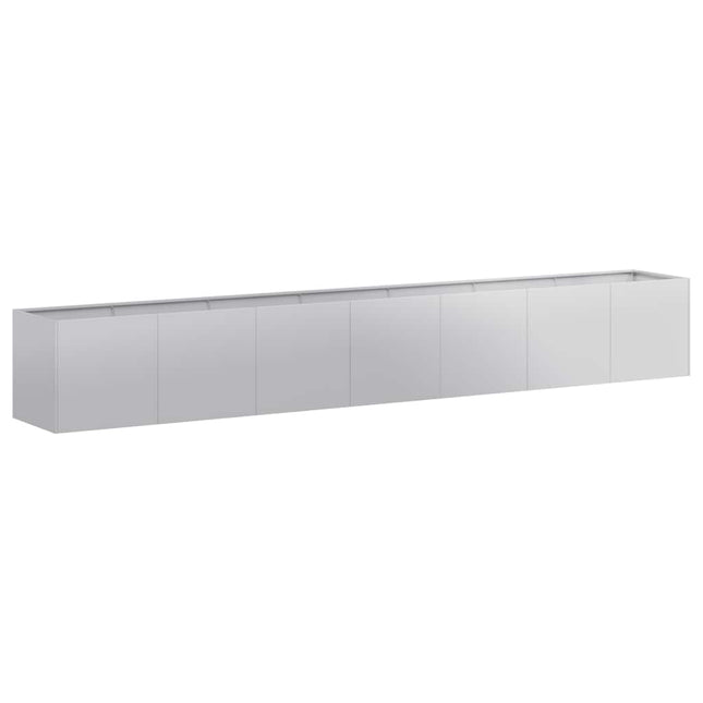 Fioriera 280x40x40 cm in Acciaio Zincato