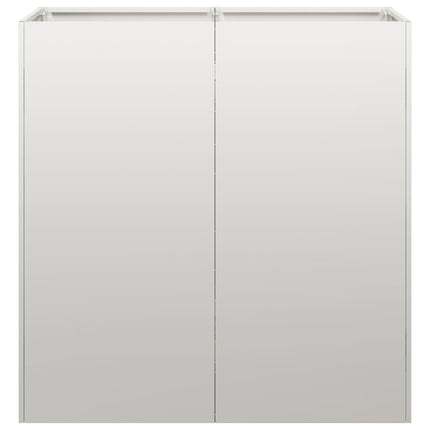Fioriera 80x40x80 cm in Acciaio Inox