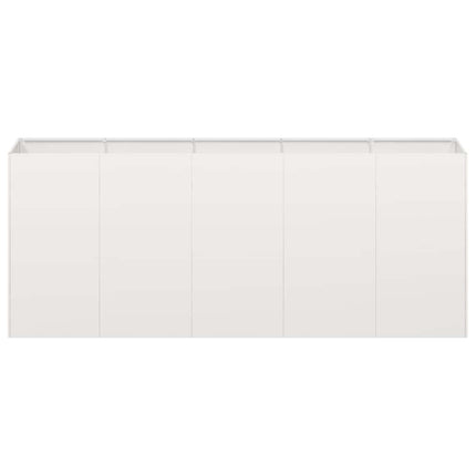 Fioriera 200x40x80 cm in Acciaio Inox