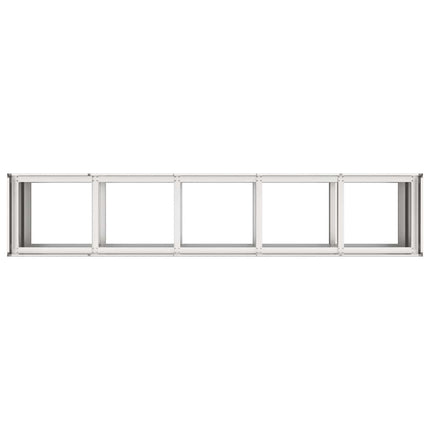 Fioriera 200x40x80 cm in Acciaio Inox