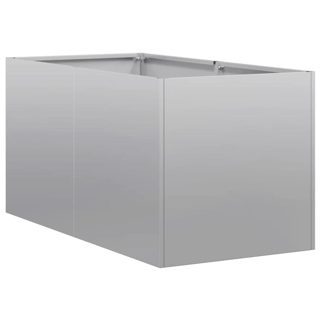 Fioriera 40x80x40 cm in Acciaio Zincato