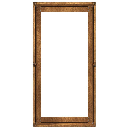 Fioriera Arrugginita 40x80x40 cm in Acciaio Corten