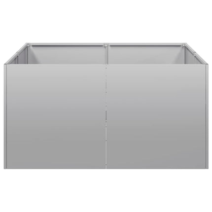Fioriera 80x80x40 cm in Acciaio Zincato