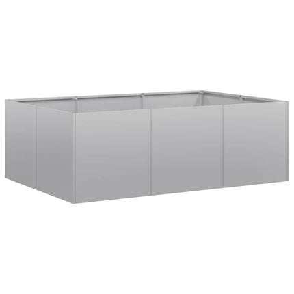 Fioriera 120x80x40 cm in Acciaio Zincato