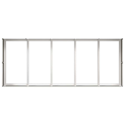 Fioriera 200x80x40 cm in Acciaio Inox
