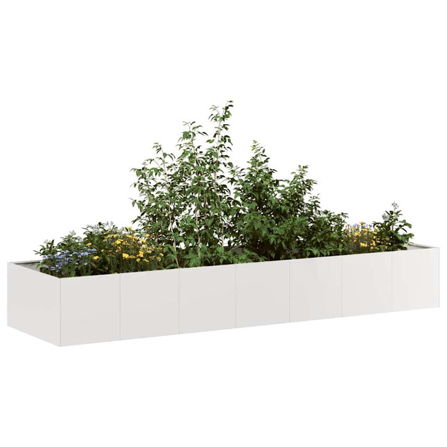 Fioriera 280x80x40 cm in Acciaio Inox
