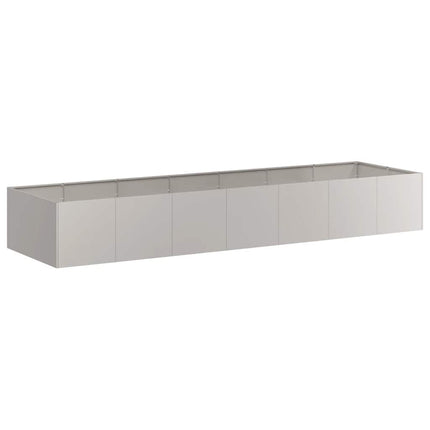 Fioriera Arrugginita 280x80x40 cm in Acciaio Corten