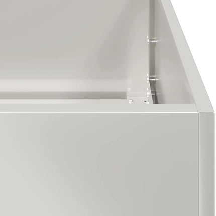 Fioriera 40x80x80 cm in Acciaio Inox