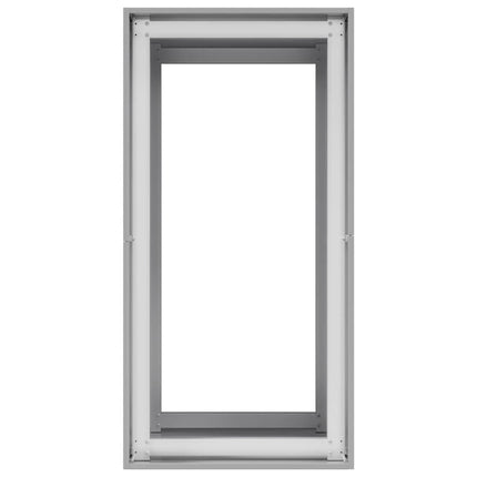 Fioriera 40x80x80 cm in Acciaio Zincato