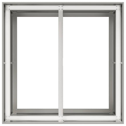 Fioriera 80x80x80 cm in Acciaio Inox