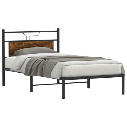 Giroletto senza Materasso Rovere Fumo 107x203 cm in Truciolato