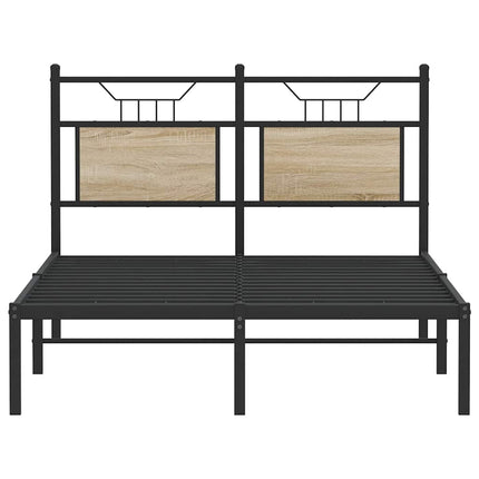 Giroletto senza Materasso Rovere Sonoma 120x190cm in Truciolato
