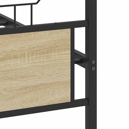 Giroletto senza Materasso Rovere Sonoma 120x190cm in Truciolato