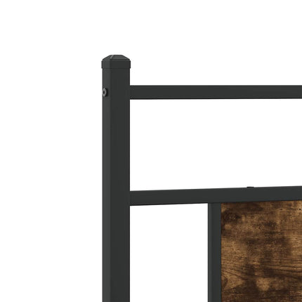 Giroletto senza Materasso Rovere Fumo 120x190 cm in Truciolato