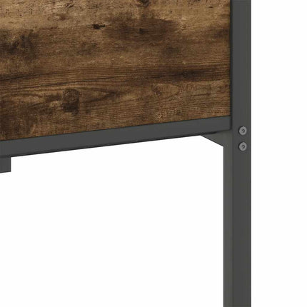 Giroletto senza Materasso Rovere Fumo 100x200 cm in Truciolato