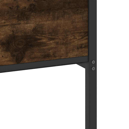 Giroletto senza Materasso Rovere Fumo 137x190 cm in Truciolato