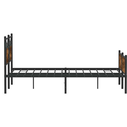 Giroletto senza Materasso Rovere Fumo 150x200 cm in Truciolato