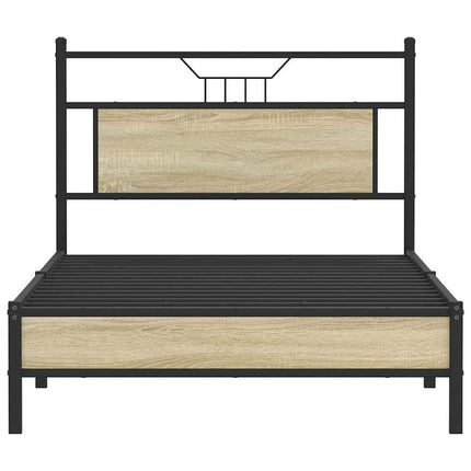 Giroletto senza Materasso Rovere Sonoma 100x200cm in Truciolato